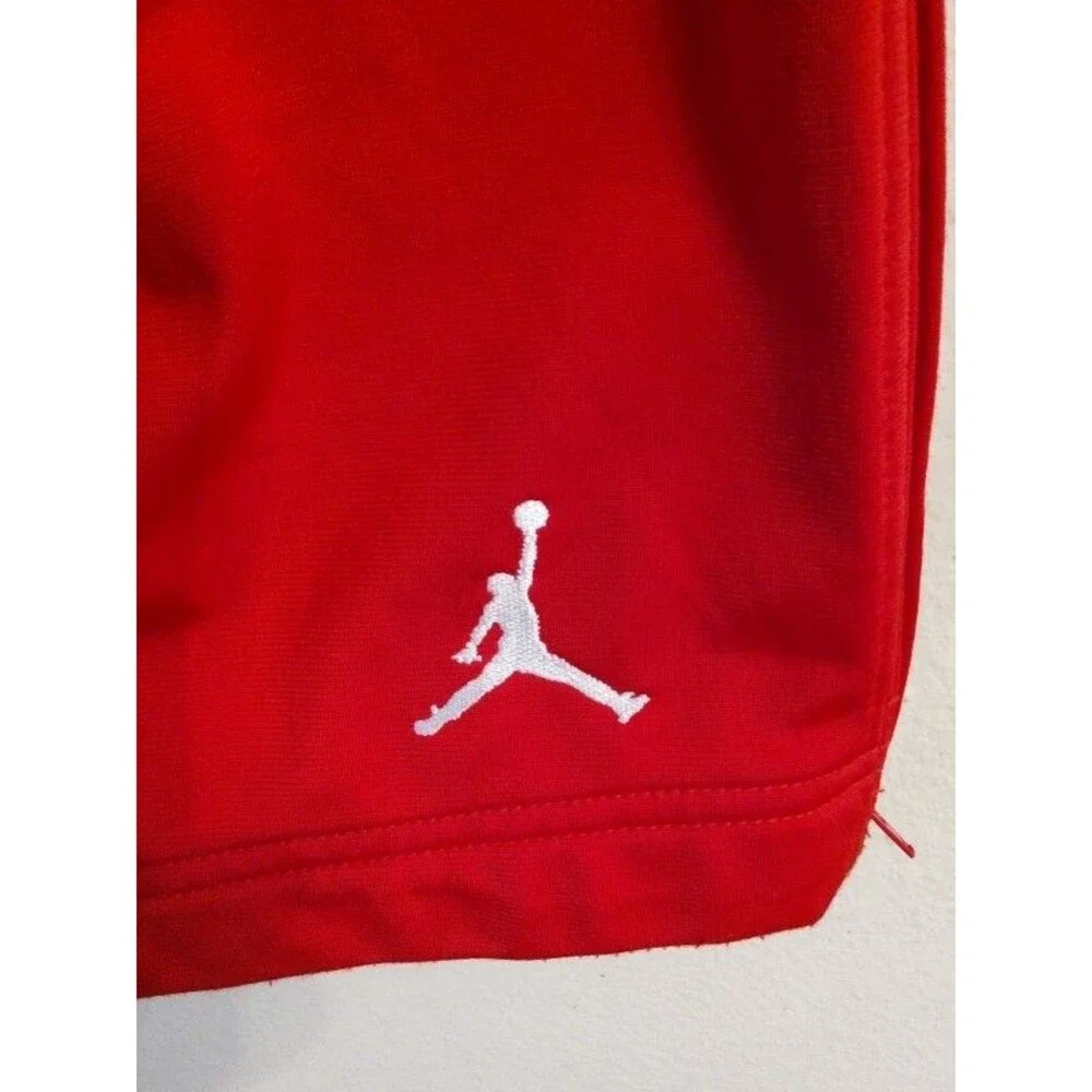 Tall Men's Air Jordan Logo Activewear Red Long Pants Sz XL / TG /EG # 350791-658